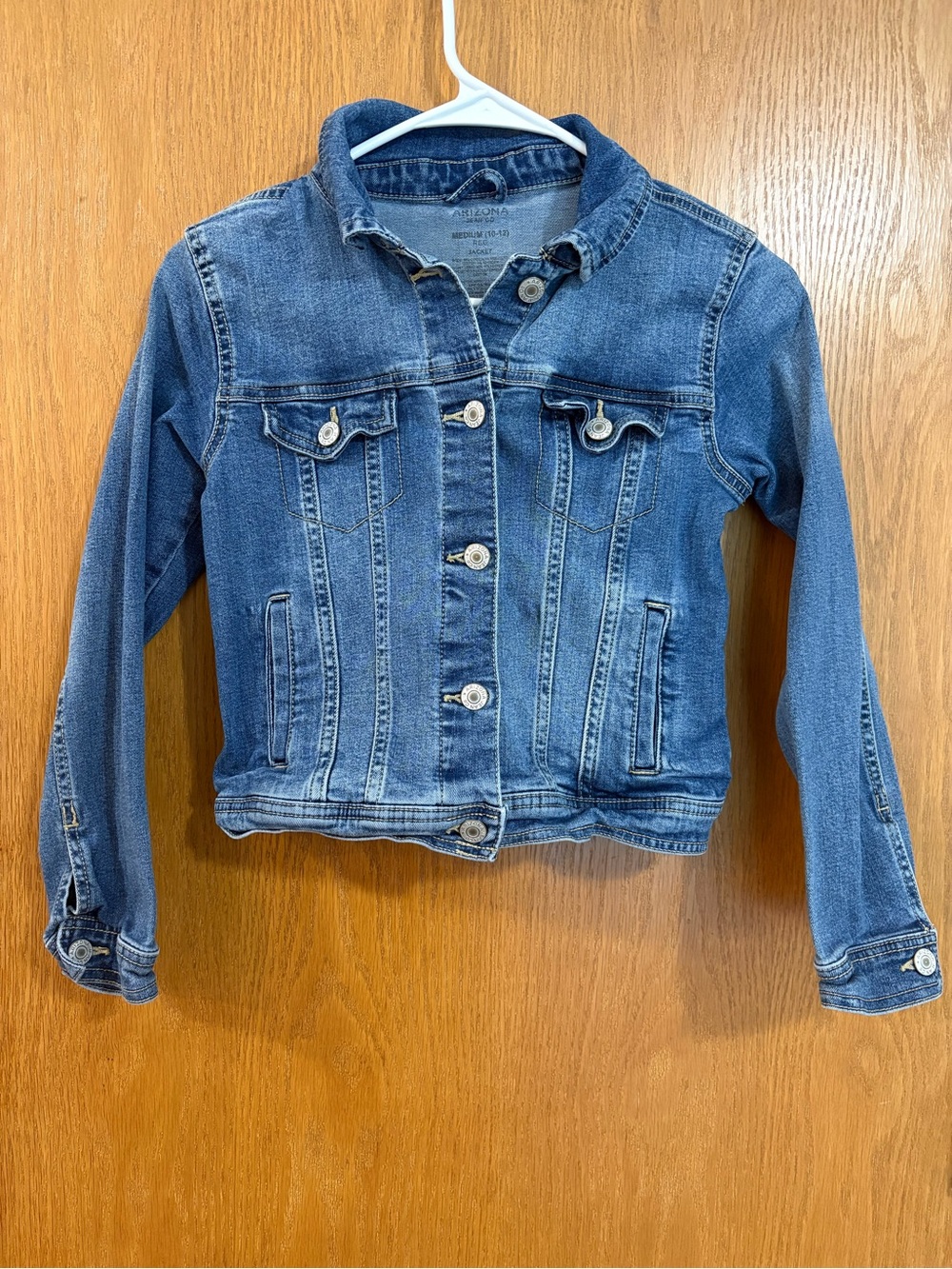 Arizona Jean Company Medium Blue Denim Jacket for Kids
